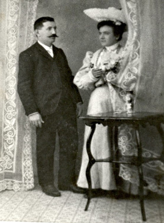 Boda de Ida Sola y Eugenio Cerruti. Nueva Jersey, 22 de abril de 1905