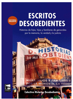 Tapa de Escritos desobedientes (2018)