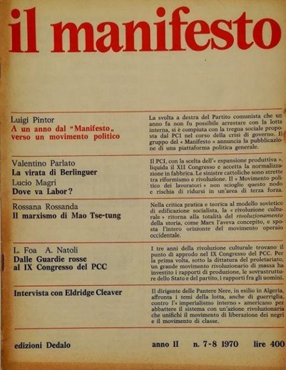 Revista Il Manifesto.