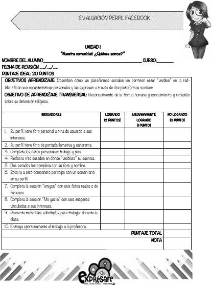 Gráfica N°6 Fragmento de Cuaderno del docente